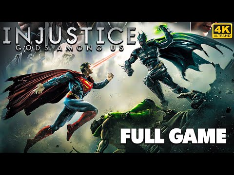 INJUSTICE GODS AMONG US Gameplay Walkthrough FULL GAME STORY [4K60FPS]