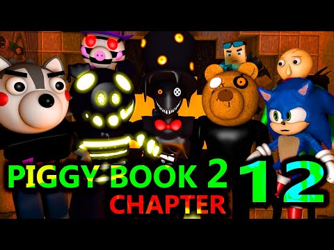 CraftTastic - PIGGY Book 2 CHAPTER 12 "Hero Ending" vs Sonic & Baldi Roblox Minecraft Animation Speed Challenge