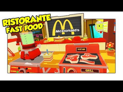 HO APERTO IL MIO MCDONALD'S! - Ristorante Job Simulator ITA (HTC Vive)