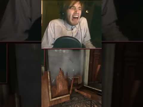 PewdiePie simply gives up mid horror game