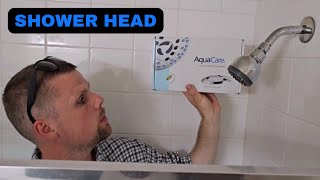 Aquacare shower head installation