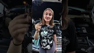 Spark plug change on a ‘96 Silverado #obs #chevrolet #cars #mechanic #cargirl #trucks #truck