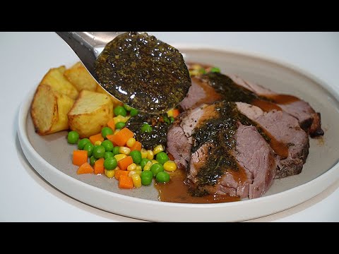 Simple Mint Sauce Recipe with Colman’s mint sauce