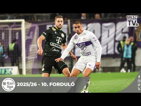 Újpest FC – Ferencvárosi TC | 1-1 | (0-1) | Fizz Liga | 10. forduló | MLSZTV