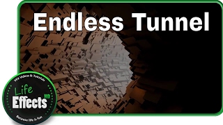 Seamless Loop "The Tunnel" with Trapcode Tao | Free Download