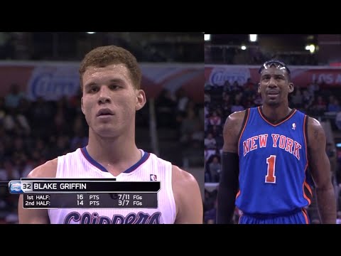 Rookie Blake Griffin vs Amare Stoudemire Full Highlights 2010.11.20 - a MUST WATCH DUNKATHON!!!