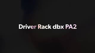 System Lock Driver Rack dbx PA2