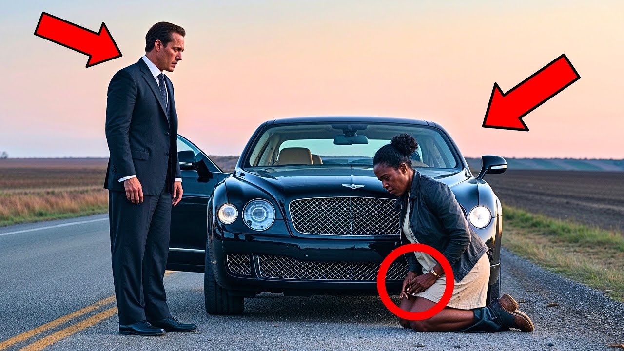 THE HUSBAND LEFT HIS WIFE IN THE MIDDLE OF THE ROAD AND DROVE AWAY, SOON A FARMER APPEARED AND...