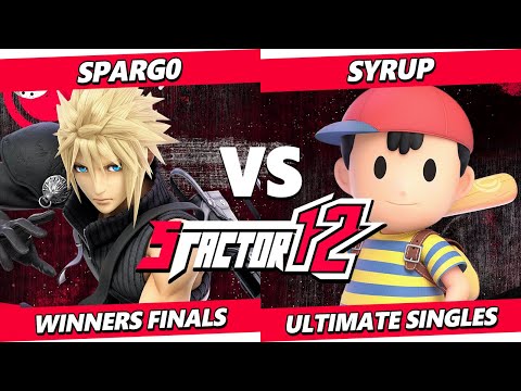S Factor 12 WINNERS FINALS - Syrup (Ness) Vs. Spargo (Cloud) Smash Ultimate - SSBU