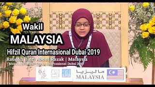 Download lagu Raudah Binti Abdul Razak | #Malaysia | Musabaqah Hifzil Quran Internasional Dubai 2019 mp3 Download lagu Raudah Binti Abdul Razak | #Malaysia | Musabaqah Hifzil Quran Internasional Dubai 2019 mp3