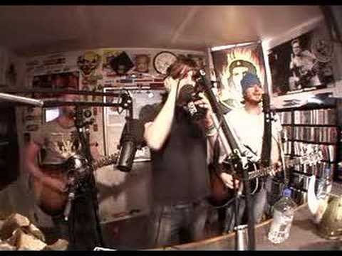 embrace sings 'how come' and 'ashes' om FM 94/9 san diego