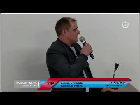 MARCELO MOURA FALA NA TRIBUNA TEM GENTE AQUI QUE ESTÁ DE BRINCADEIRA E DE PALHAÇADA CPI DA RODOVIÁRIA.