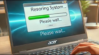 Acer One Cloudbook RESET 14 11 n15v2 A01 Full Factory Restore (WIndows 10 AO1-431 AO1-131 Notebook)