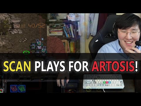 Scan Takes Over and Plays on Artosis's Account