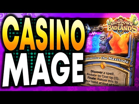VS Casino Mage Stream - Showdown in the Badlands - Hearthstone