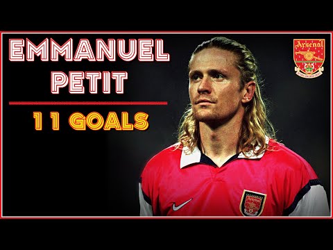 Emmanuel PETIT ➥ All 11 Goals | Arsenal ● 1997-2000 [HQ]