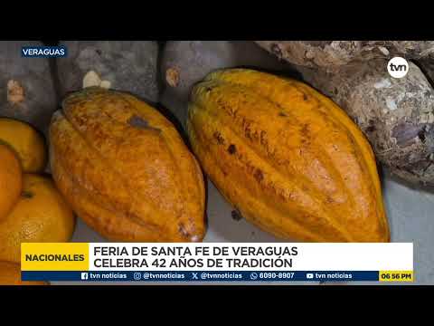 Productores mantienen tradiciones agrícolas en la Feria de Santa Fe de Veraguas