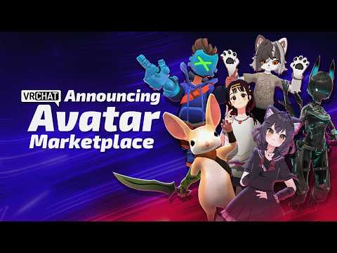 Introducing the Avatar Marketplace | VRChat Developer Update