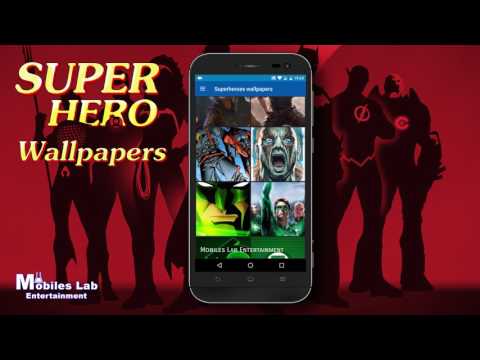 Superheroes wallpaper Video