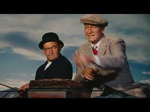 The Quiet Man (1952) Wagon Scene Sean Sees White 'O Morn John Wayne Barry Fitzgerald