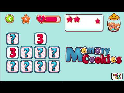 Memory Cookies Match game