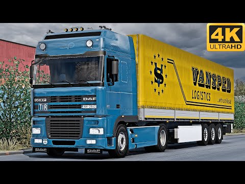 4K | ETS2 1.45 | Promods | DAF 95XF | Zadar 🇭🇷 󠁧󠁢󠁳󠁣 - Rijeka 🇭🇷