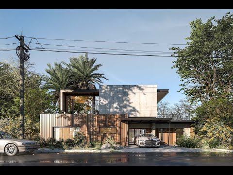 SketchUp VRay 6 EXTERIOR  #37  Realistic Daytime Lighting Settings