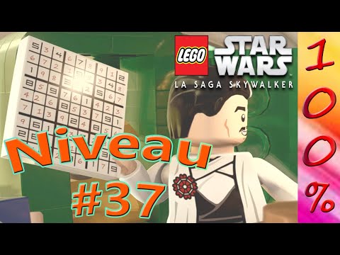 Lego Star Wars La Saga Skywalker 100% Episode 8  Niveau 37  Maître De l'Evasion