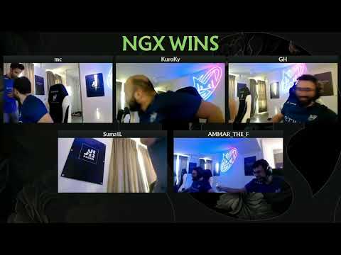 Nigma players reaction after winning insane 60 min game against OT