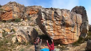 Video thumbnail de Cedar Spine, 7c (sit). Rocklands