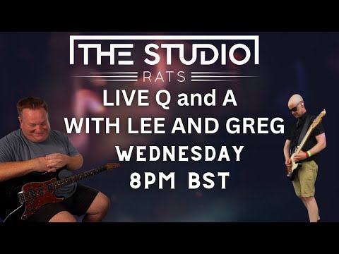 The Studio Rats Live Q and A