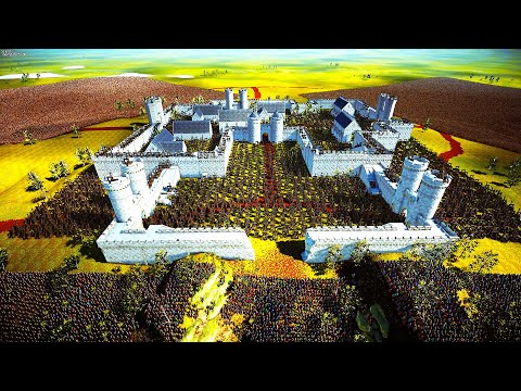 Epic Catapult Defense Choke 500K Spartans Castle Siege - Ultimate Epic Battle Simulator 2 | UEBS 2