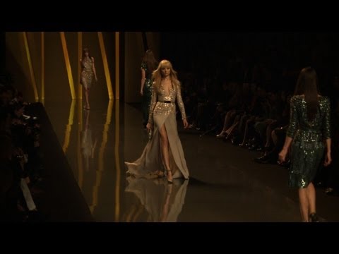 Paris / Elie Saab Ready-To-Wear Fall/Winter 2012/13 - fashion show and interview