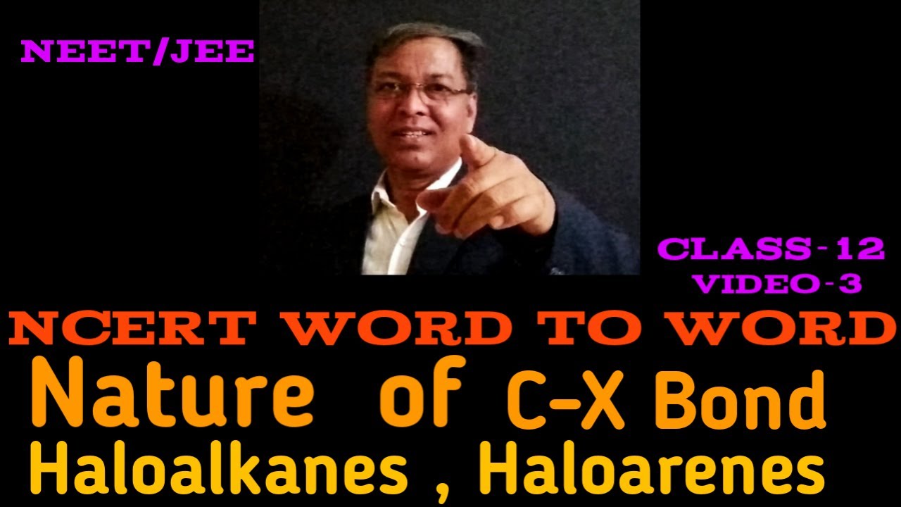 Nature of Carbon and Halogen bond in Haloalkane Haloarene C-X bond | Super Trick Dipole Moment order