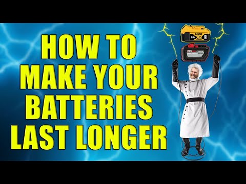 Tips to Make Your Batteries Last Longer — Extends Battery Life SIGNIFICANTLY!