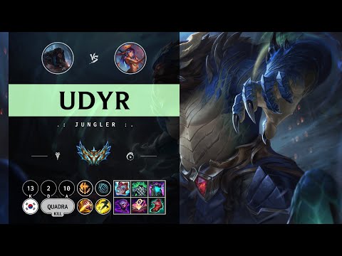 Udyr Jungle vs Lillia - KR Challenger Patch 14.11