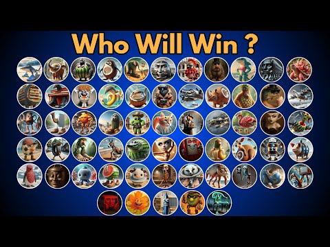 ALL 60 Italian Brainrot Fighters Marble Race – Who Will Win ? Round 8