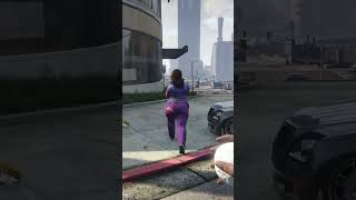 Snowball + NPC = Instant Chaos 🤣❄️ #gta #gta5 #gtav