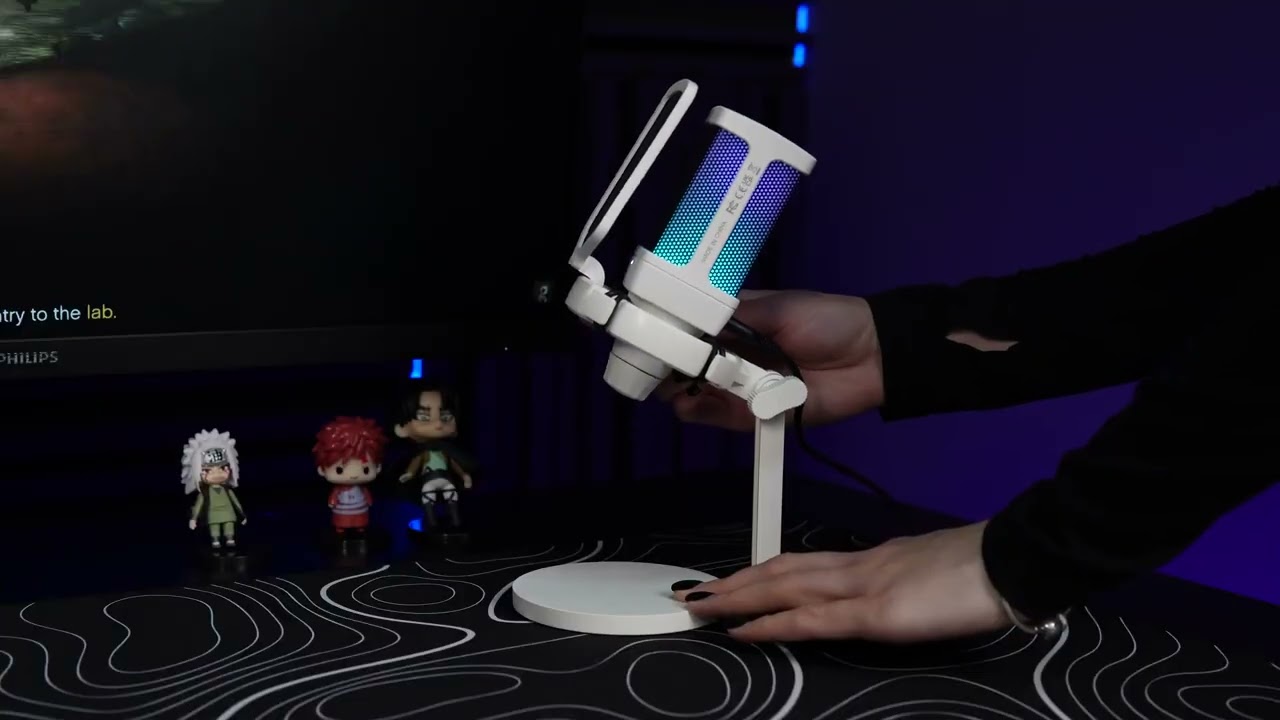 Мікрофон Fifine Q6W White video preview