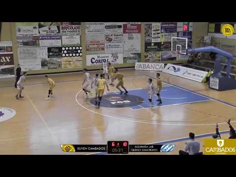 Xuven Cambados 74 - 77 Zamora. LEB Plata 17/18. J25