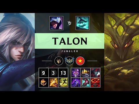Talon Jungle vs Hecarim - VN Challenger Patch 25.06