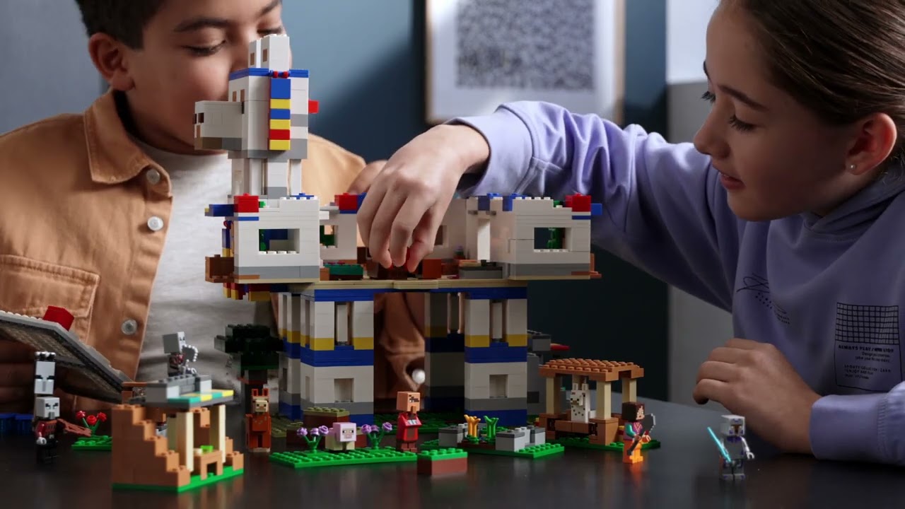 LEGO Minecraft - Vesnice lam