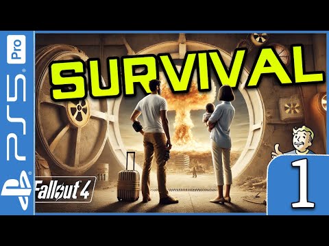 Fallout 4 (PS5 Pro) - Survival Mode PART 1 (4K 60FPS)