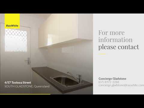 4/57 Toolooa Street, South Gladstone, QLD 4680, 3 Bedrooms, 2 Bathrooms, House