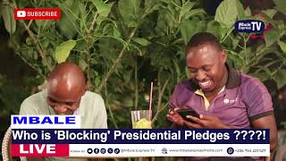 Who is blocking Presidential pledges....?!