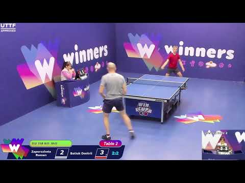 WINners CUP table 2  22.12 Zaporozhets Roman -- tiuk Dmitrii   11:30