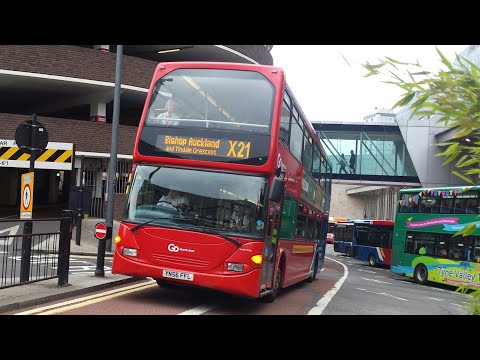 (Rare on the X21) 6171/YN56 FLL-Go North East-Scania N94UD/East Lancs Omnidekka (12 meters)