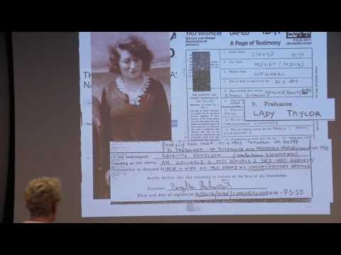 Stitching History From the Holocaust Keynote Presentation by Ellie Gettinger