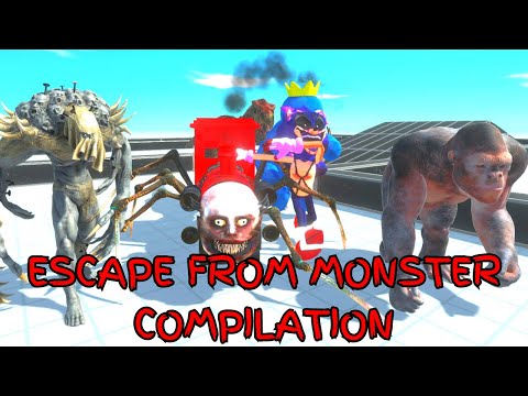 UNITS ESCAPE FROM... - COMPILATION - ANIMAL REVOLT BATTLE SIMULATOR