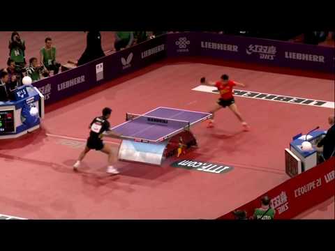 Wang Hao - Zhang Jike  Bercy 2013 (momo rétro)